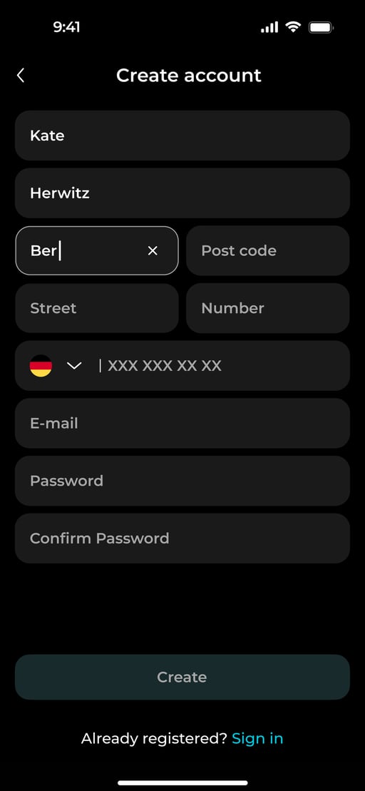 iPhone 15 Pro Portrait Mockup label