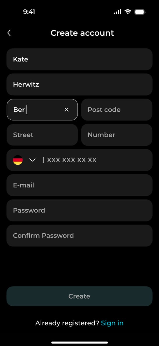 iPhone 15 Pro Portrait Mockup label