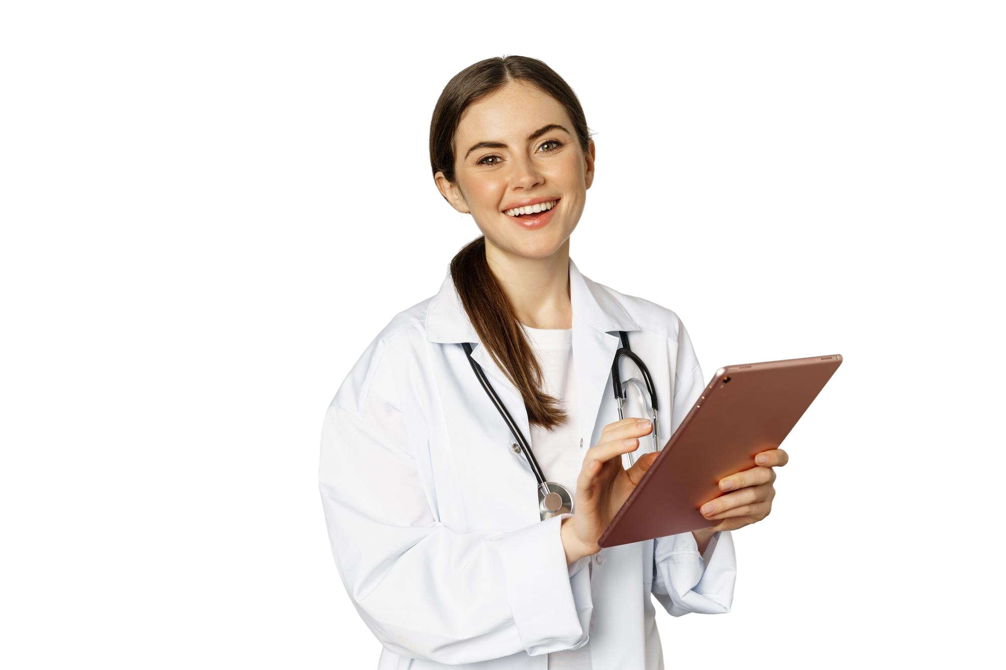 doctor-white-coat-using-digital-tablet-reading-medical-data-gadget-working-hospital-standin 2