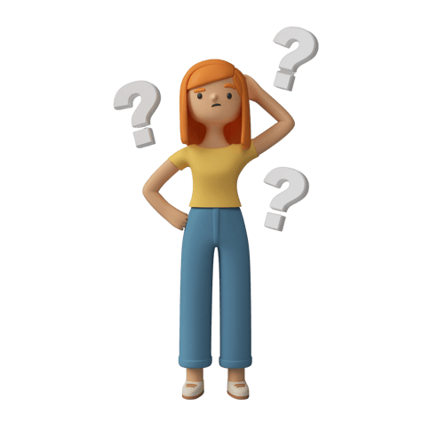 3d-female-character-with-question-marks