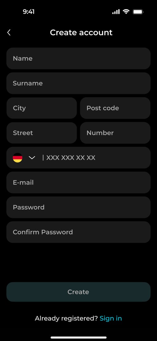 iPhone 15 Pro Portrait Mockup label