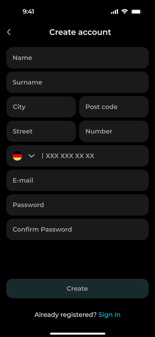 iPhone 15 Pro Portrait Mockup label